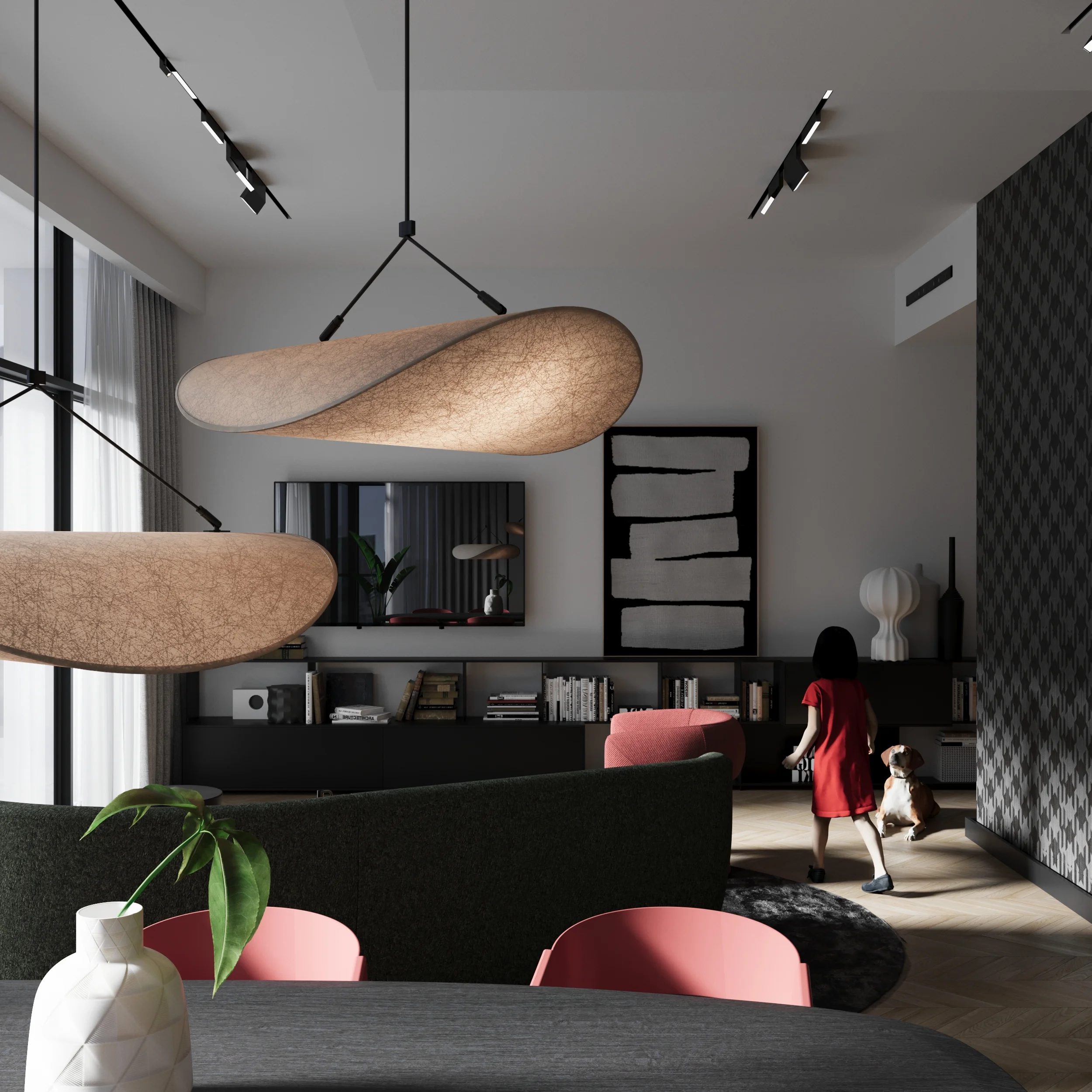 Marina Shores Dubai Marina living room